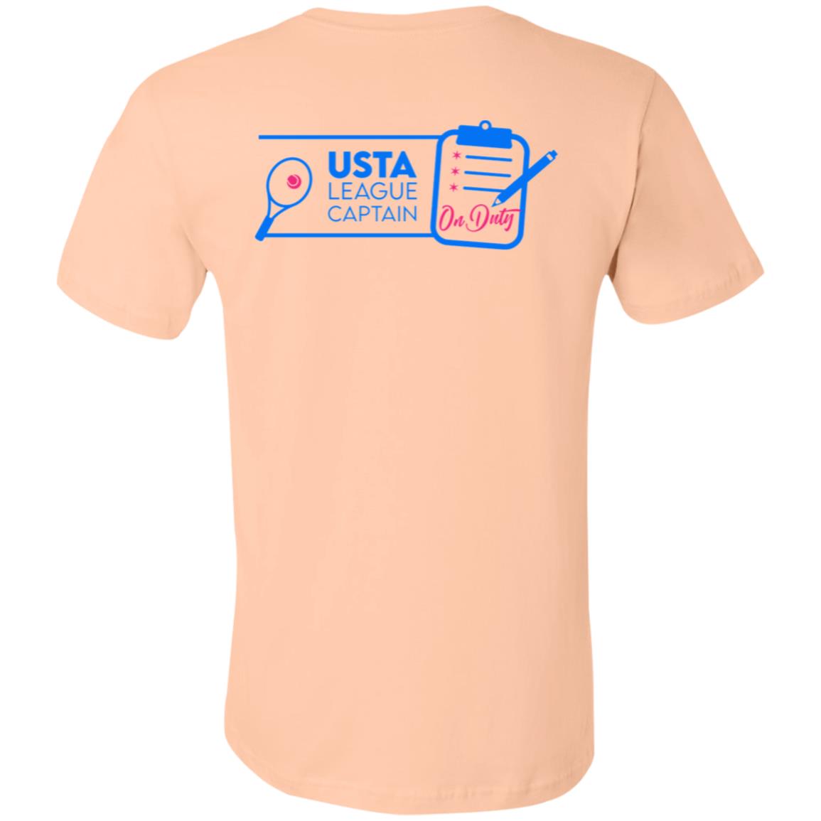 League Captain/USTA Double Logo Unisex Jersey Tee