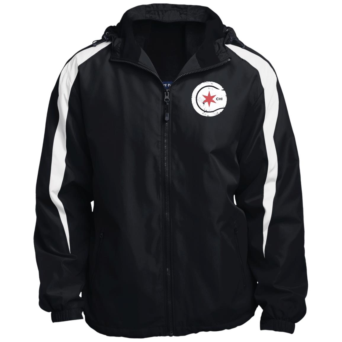 Chicago Star  Fleece Lined Colorblock Hooded Jacket