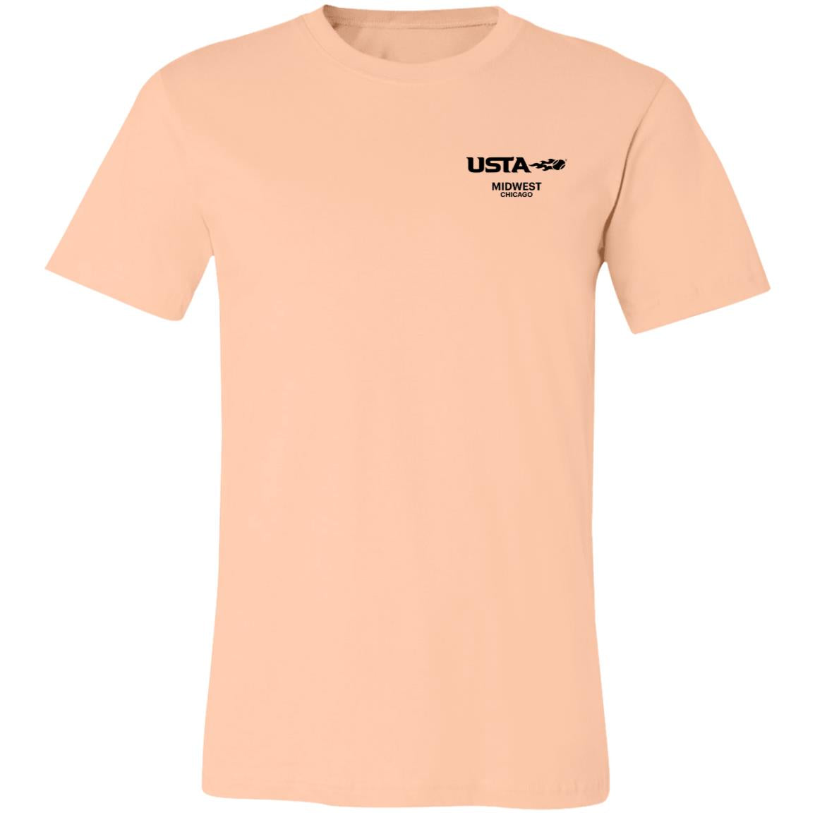 League Captain/USTA Double Logo Unisex Jersey Tee
