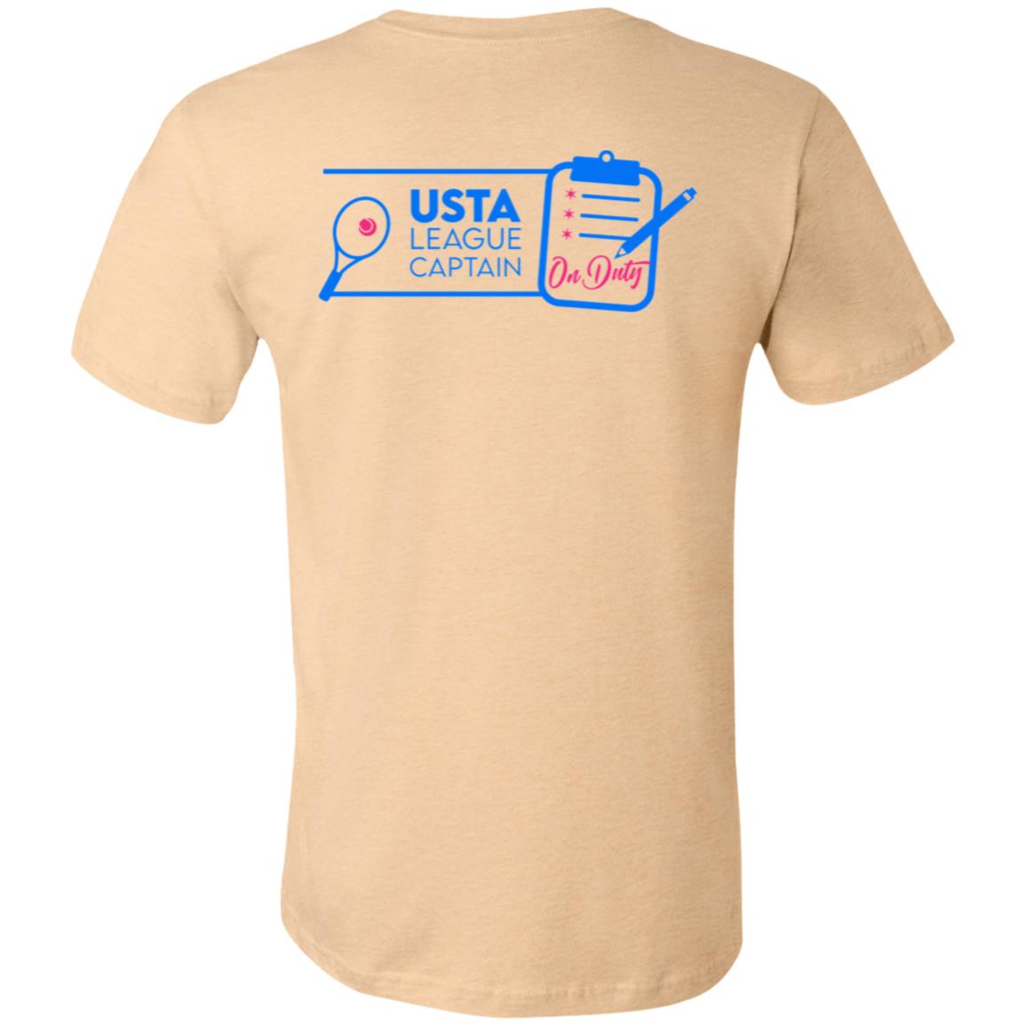 League Captain/USTA Double Logo Unisex Jersey Tee