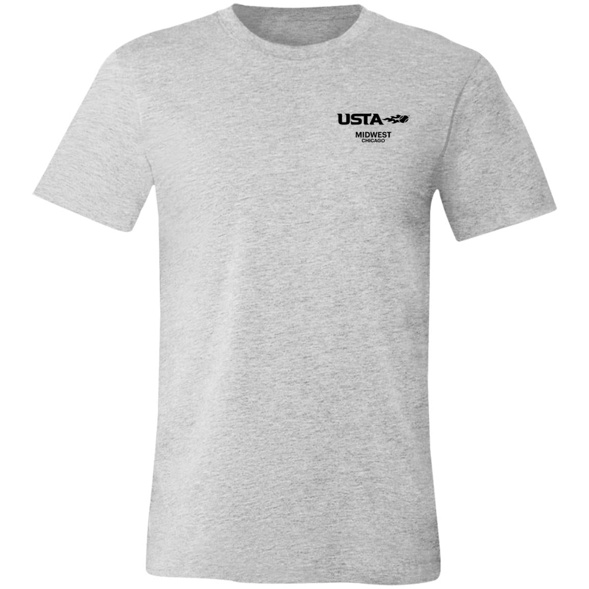League Captain/USTA Double Logo Unisex Jersey Tee