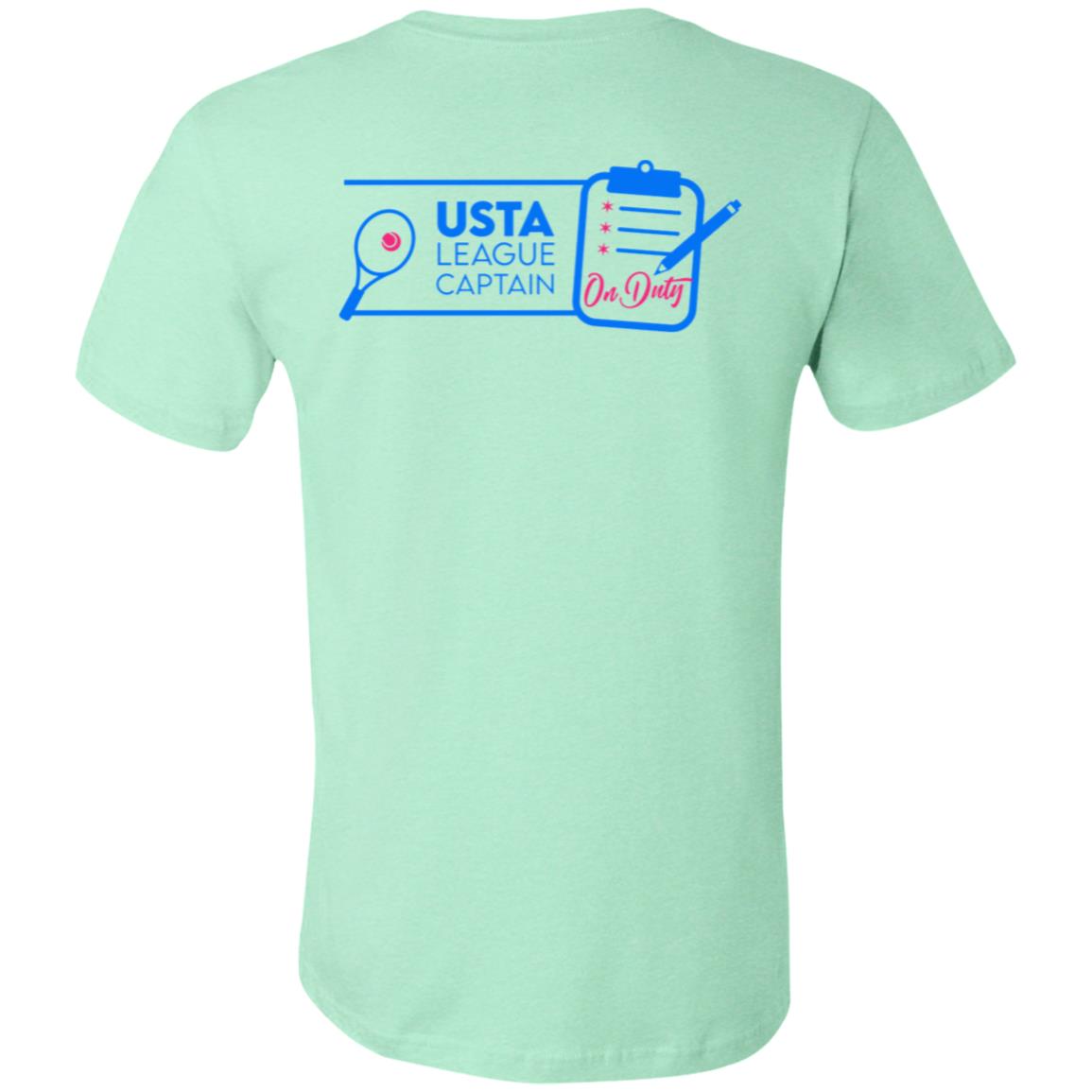 League Captain/USTA Double Logo Unisex Jersey Tee