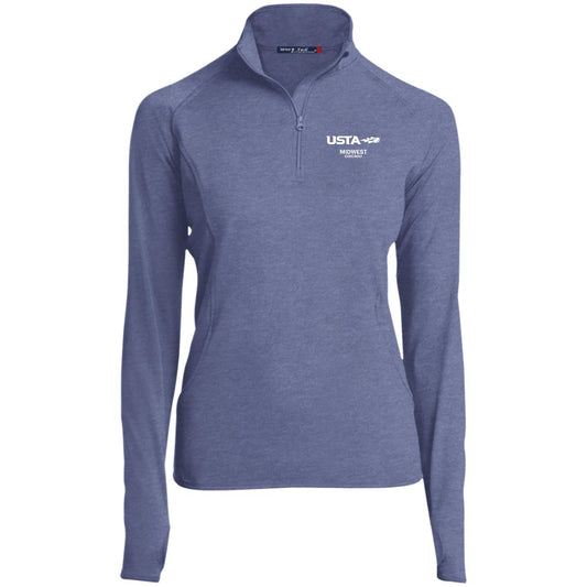 USTA Classic Women's 1/2 Zip Performance Pullover