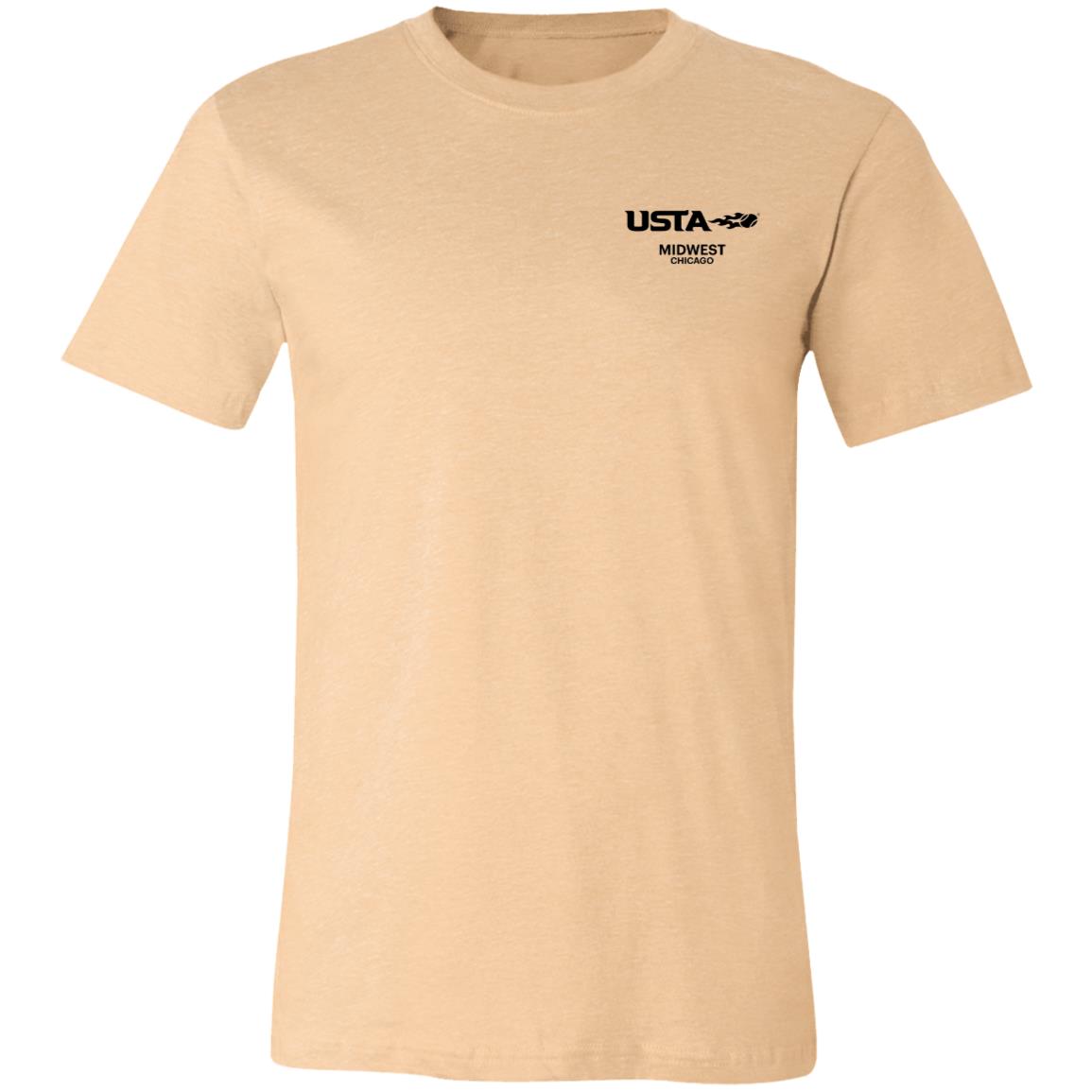 League Captain/USTA Double Logo Unisex Jersey Tee