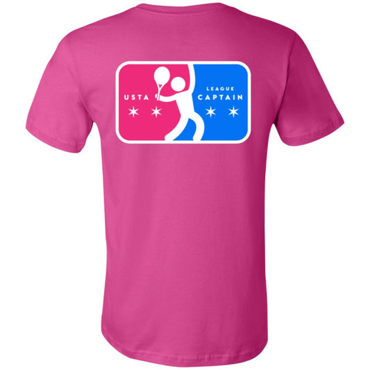 League Captain/USTA Double Logo Unisex Tee