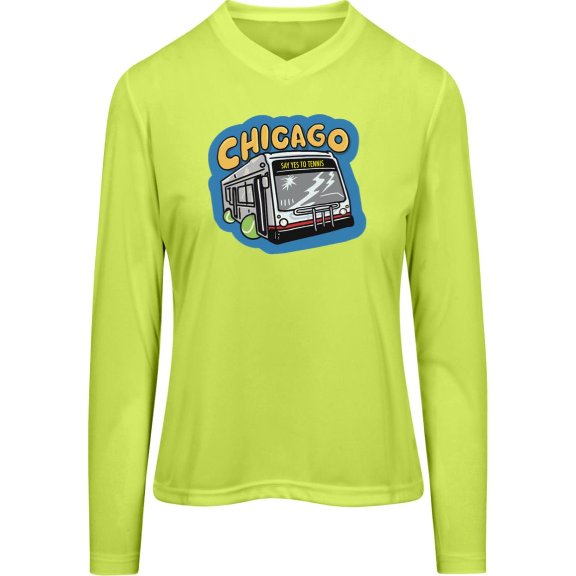 Chicago Say Yes to Tennis Women's Long Sleeve Performance Tee