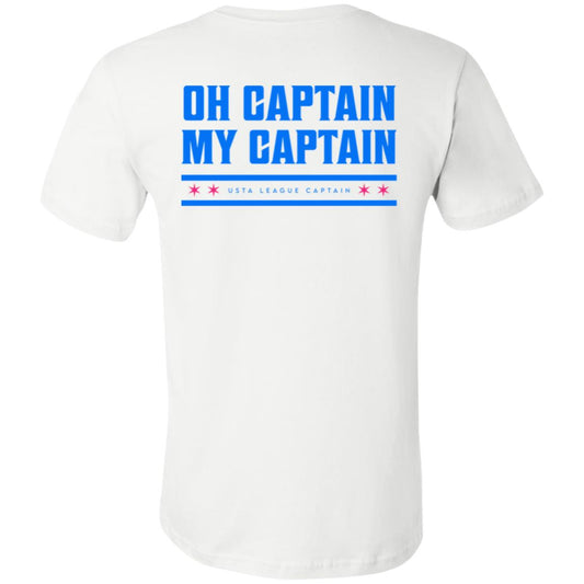 League Captain/USTA Double Logo Unisex Jersey Tee
